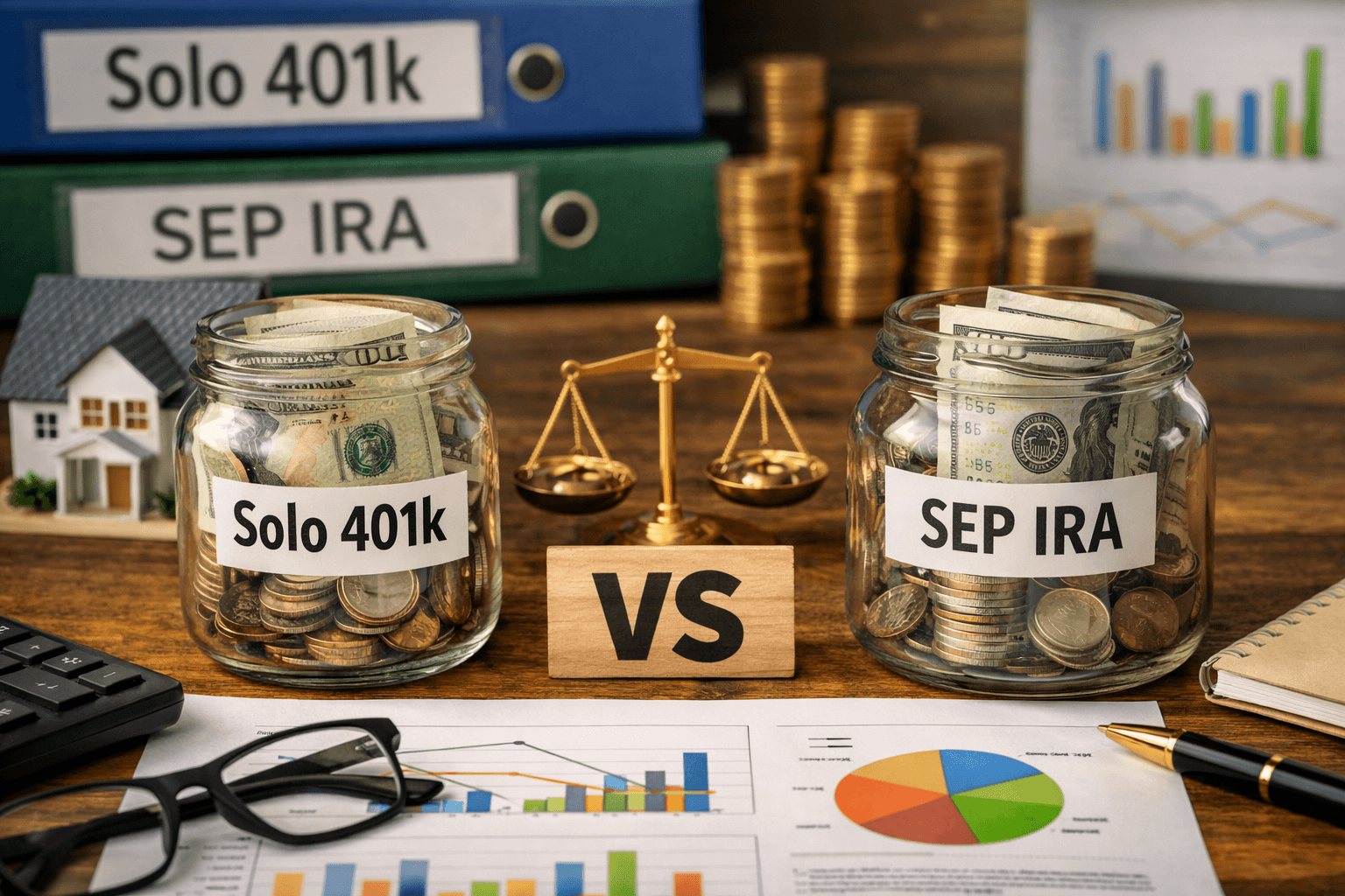 Solo 401(k) vs. SEP IRA: The Ultimate Comparison Guide & Chart