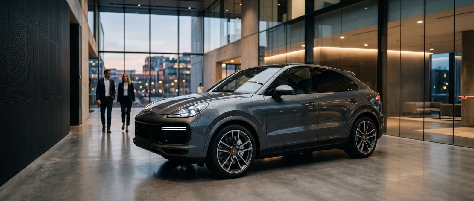 Porsche Redefines Luxury Performance with the Electric Cayenne Coupe
