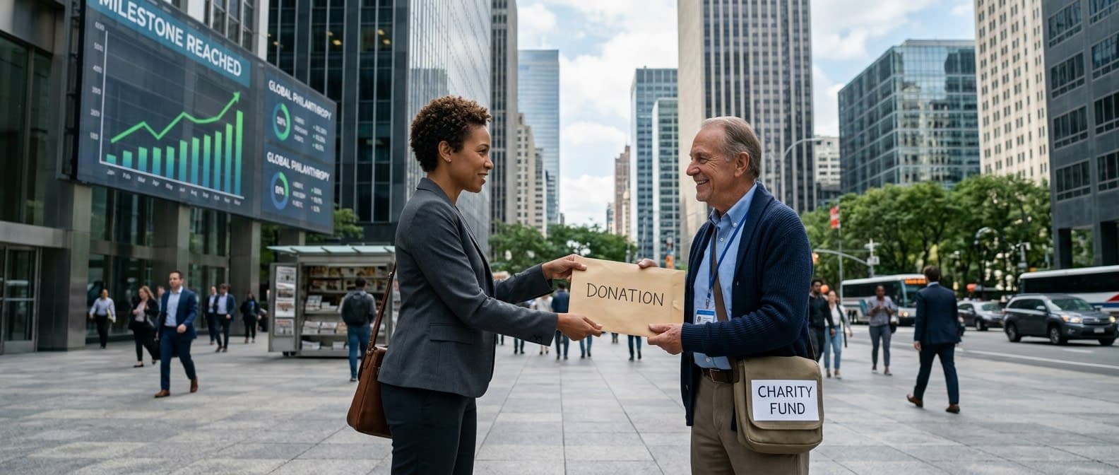 Philanthropic Contributions Reach Unprecedented Milestone as Assets Shift