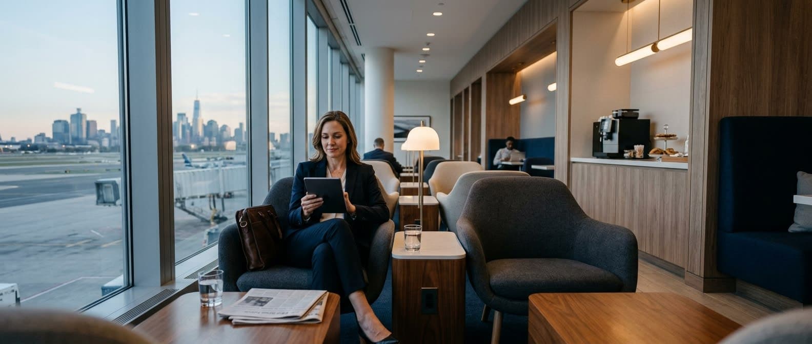 American Airlines Refines Premium Airport Experience with New Express Lounge Concept